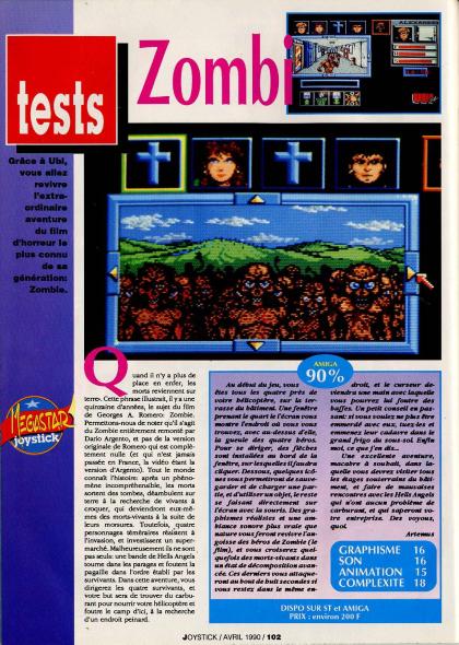 Zombi Test Amiga