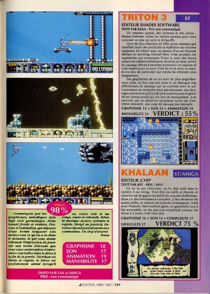 Turrican Test Amiga