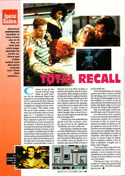 Total Recall Preview