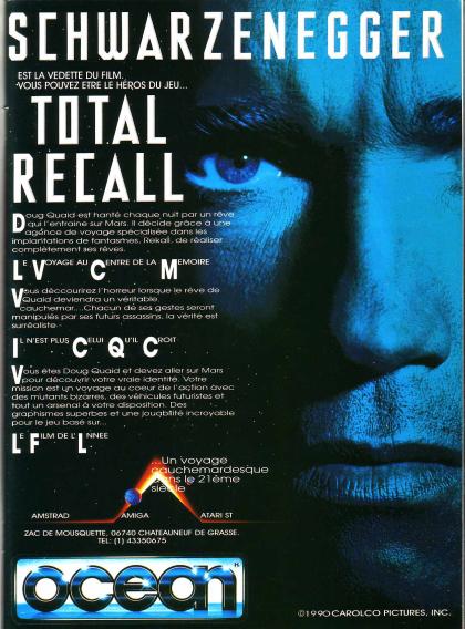 Total Recall Publicité