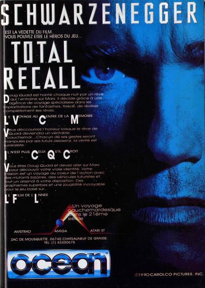 Total Recall Publicité