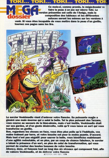 Toki Solution Amiga