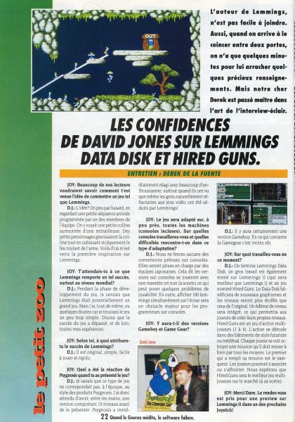 Lemmings Interview