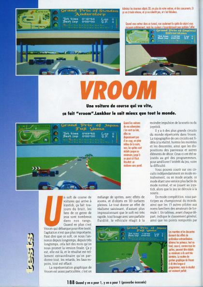 Vroom Test Atari ST