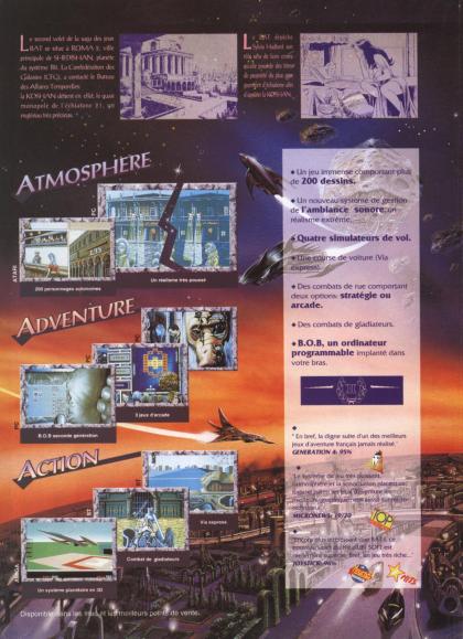 B.A.T. II : The Koshan Conspiracy Publicité x2