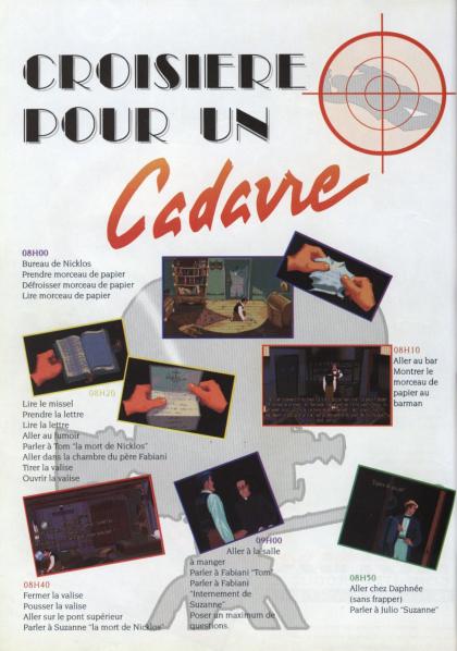 Croisière Pour Un Cadavre Solution