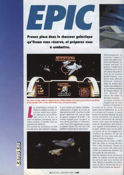 Epic Test Atari ST