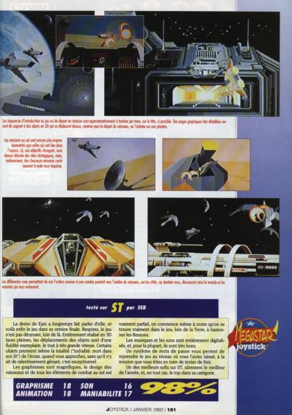 Epic Test Atari ST