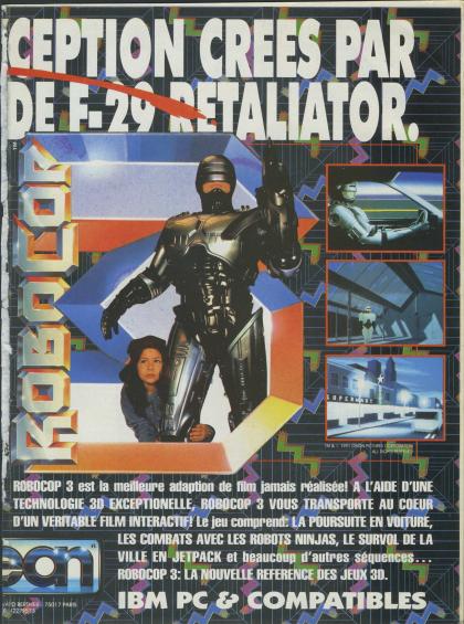 Robocop 3 Publicité