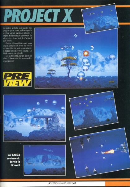 Project-X Preview Amiga