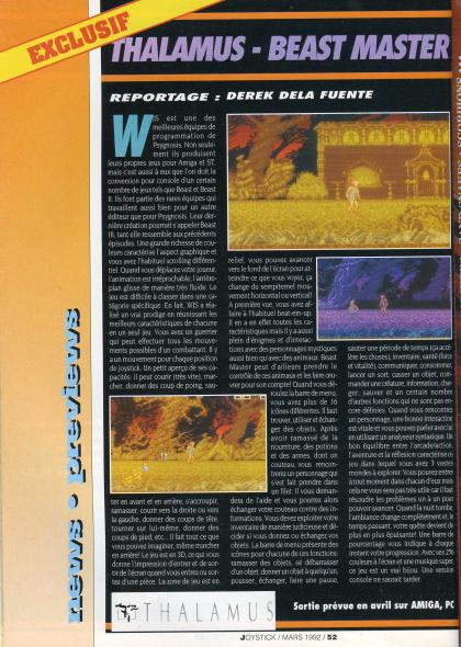 Beast Master Preview