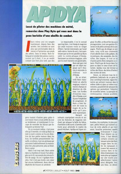 Apidya Test Amiga