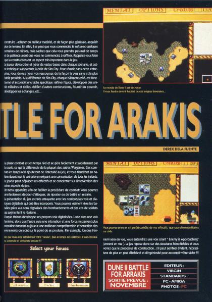 Dune II : Battle for Arrakis Preview