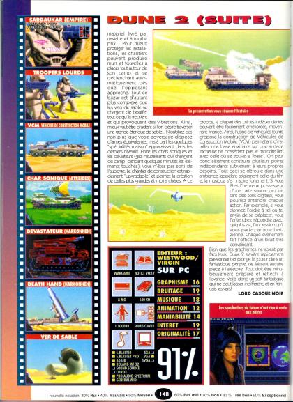 Dune II : Battle for Arrakis Test PC