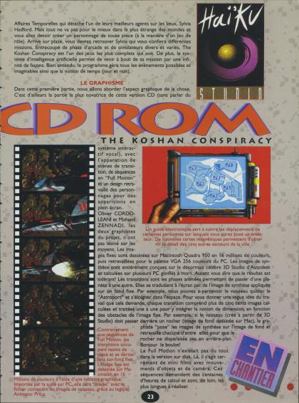 B.A.T. II : The Koshan Conspiracy Working Progress PC CD