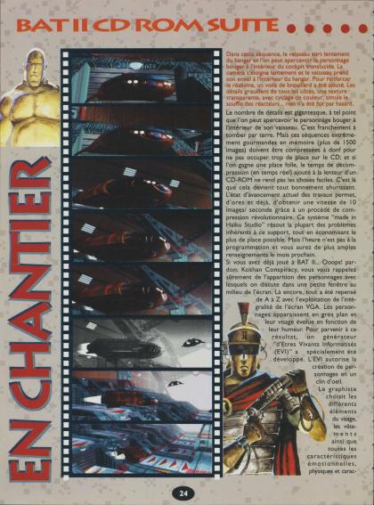 B.A.T. II : The Koshan Conspiracy Working Progress PC CD