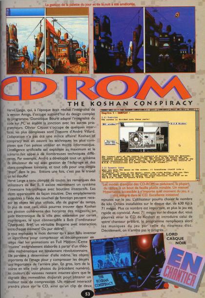 B.A.T. II : The Koshan Conspiracy Working Progress PC CD