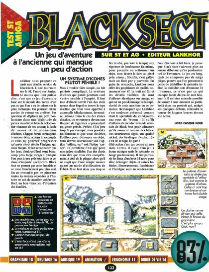 Black Sect Test Atari ST
