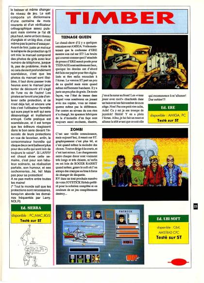 Zombi Test Atari ST