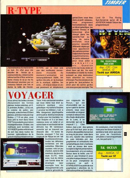 R-Type Test Amiga