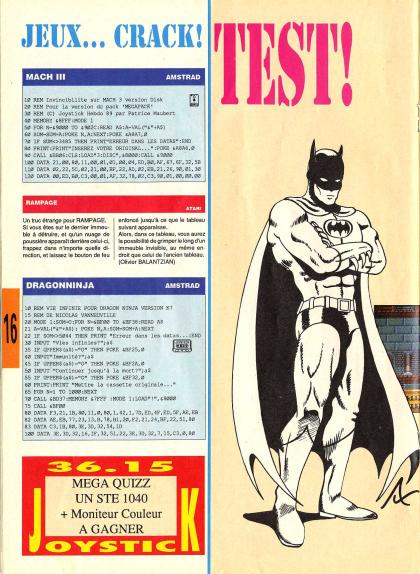 Batman The Movie Test Amiga