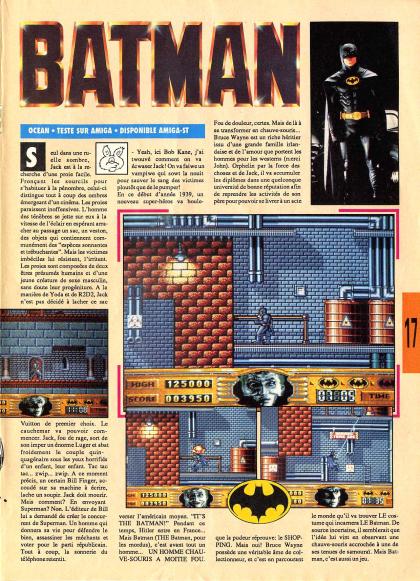 Batman The Movie Test Amiga