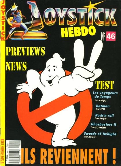 Ghostbusters II Couverture