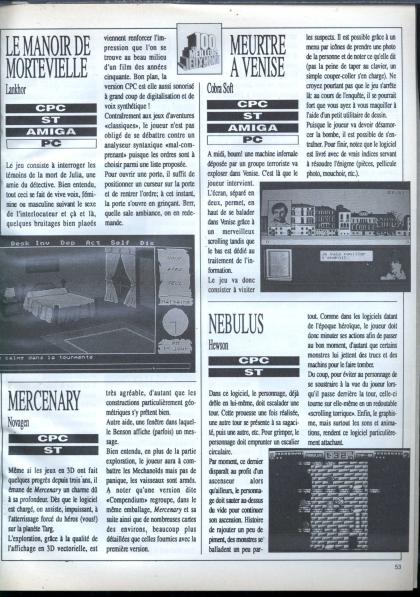 Manoir de Mortevielle, Le Test