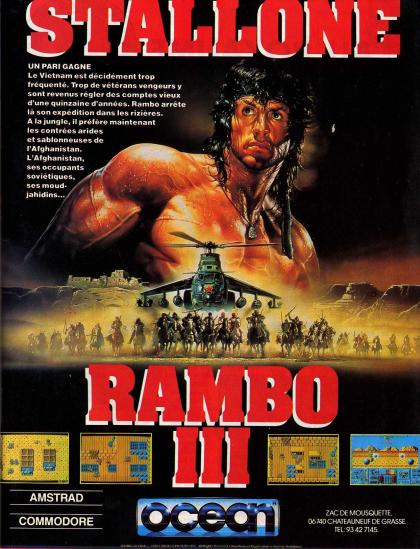 Rambo III Publicité