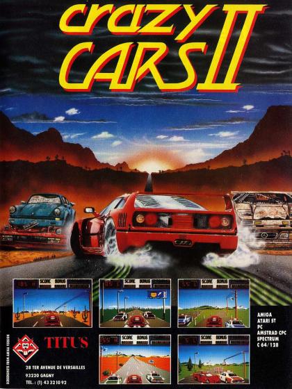 Crazy Cars II Publicité