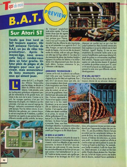 B.A.T. Preview