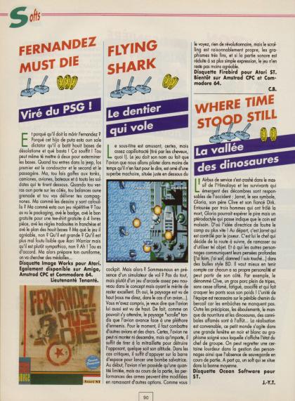 Where Time Stood Still Test Atari ST