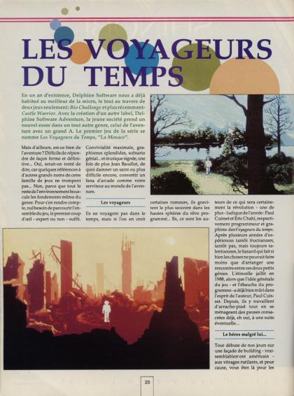 Voyageurs du Temps, Les Preview