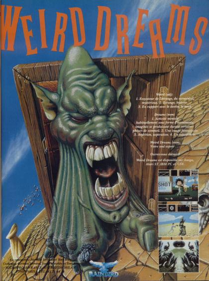 Weird Dreams Publicité