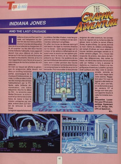Indiana Jones and the Last Crusade : The Graphic Adventure Test PC