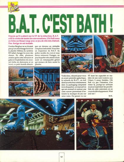 B.A.T. Preview