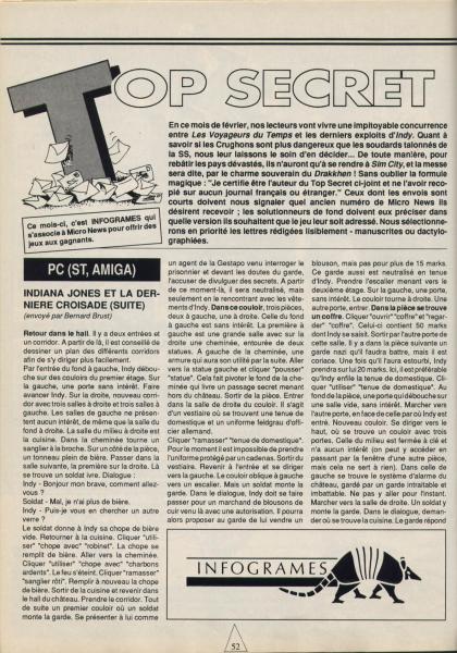 Indiana Jones and the Last Crusade : The Graphic Adventure Solution