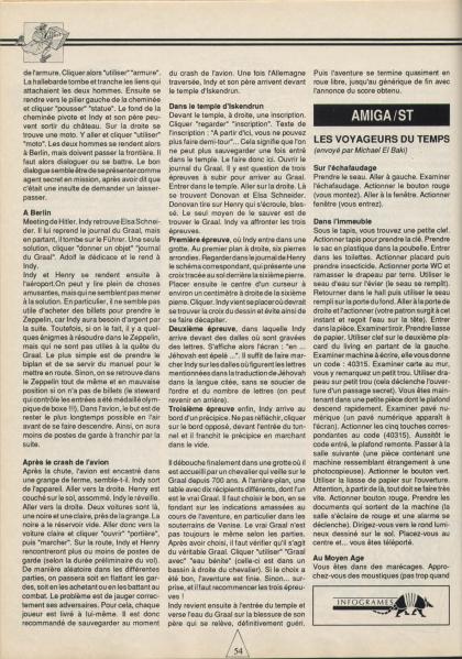 Voyageurs du Temps, Les Solution