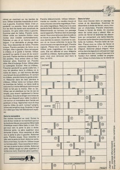 Voyageurs du Temps, Les Solution