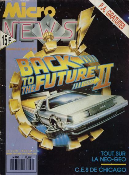 Back To The Future Part II Couverture