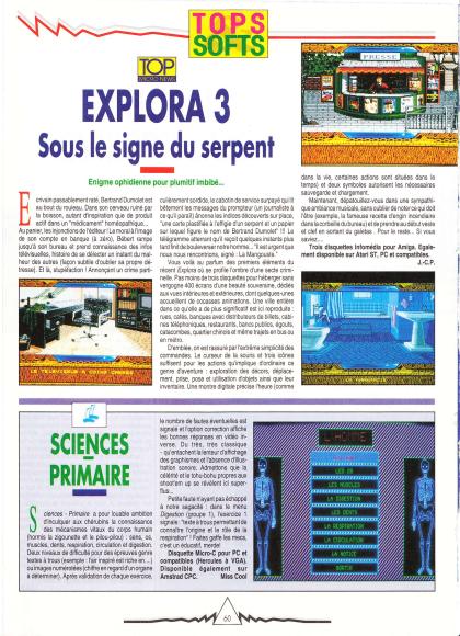 Explora III Test Amiga