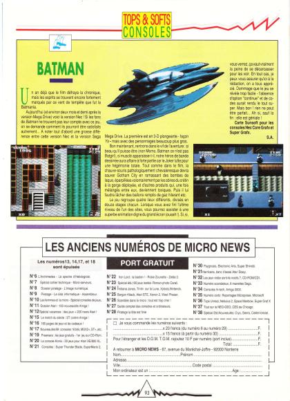 Batman The Movie Test NES