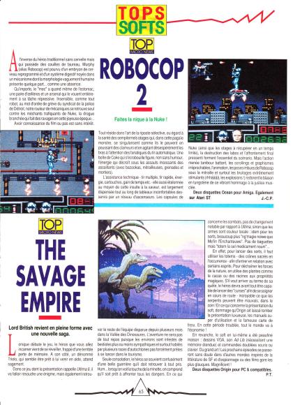 Robocop 2 Test Amiga
