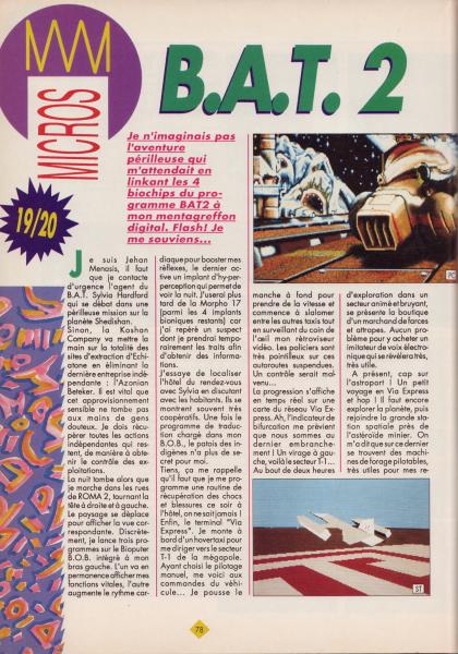 B.A.T. II : The Koshan Conspiracy Test