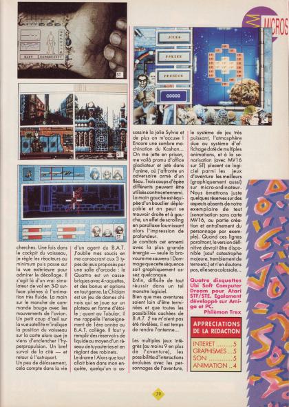 B.A.T. II : The Koshan Conspiracy Test