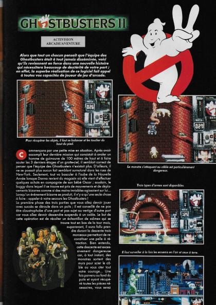 Ghostbusters II Test Atari ST