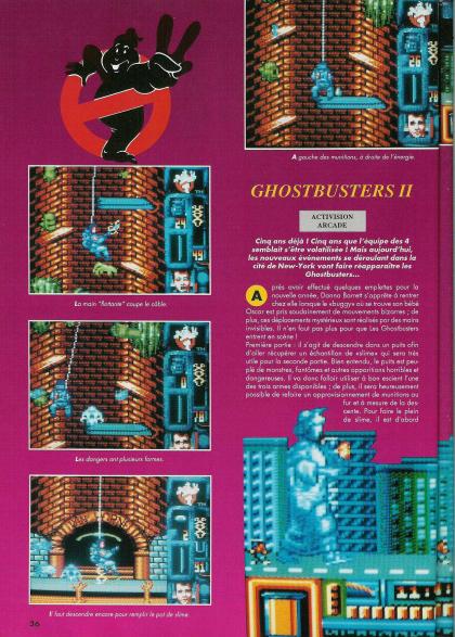 Ghostbusters II Test Amstrad CPC