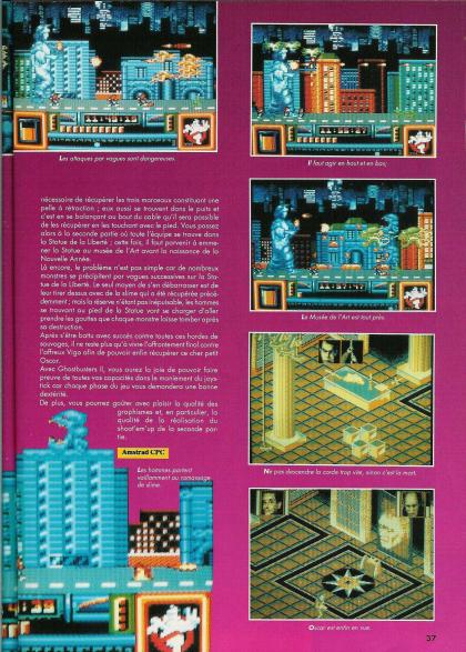 Ghostbusters II Test Amstrad CPC