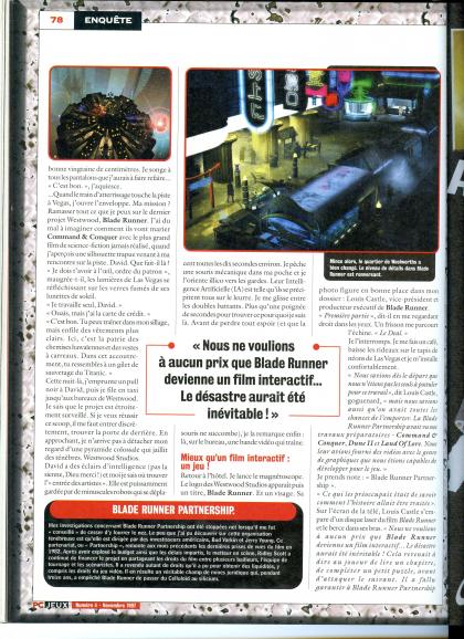 Blade Runner Test PC