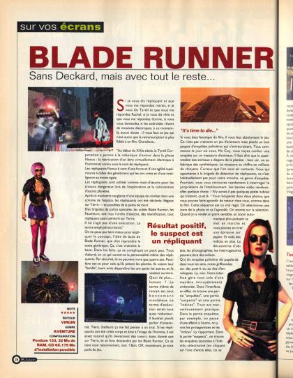 Blade Runner Test PC